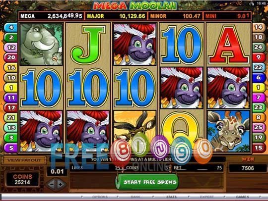 Mega Moolah Slots